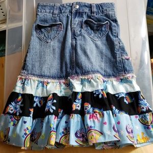 Handmade My little pony skirt sz 4t